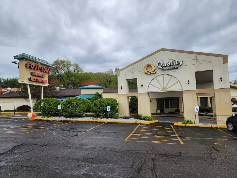 The closed Quality Inn and Fuji San Chinese Restaurant on May 7, 2025. (Photo: Bob Joseph/WNBF News)