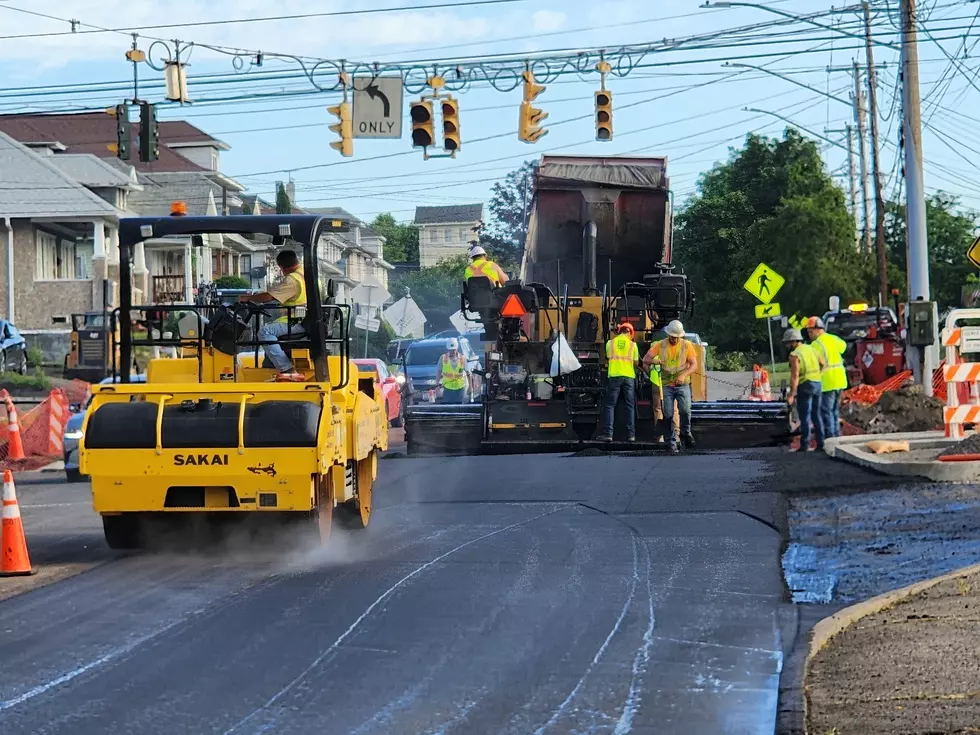 FLASHBACK: The intersection of Watson Boulevard and Hayes Avenue was being repaved on June 30, 2025. (Photo: Bob Joseph/WNBF News)