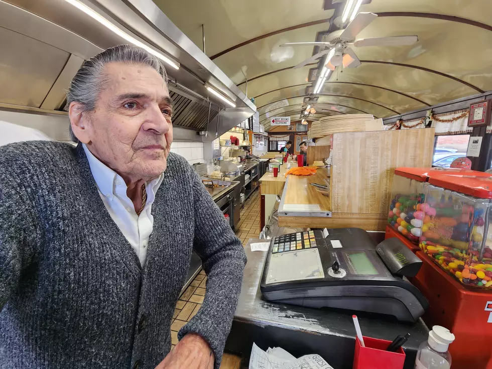 Danny Giannicchi talked about the diner business in Binghamton. (Photo: Bob Joseph/WNBF News)