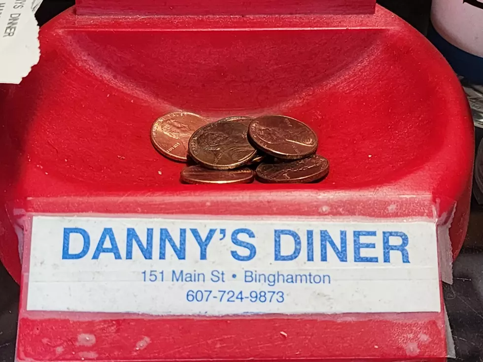 Pennies haven't disappeared from Danny's Diner on Binghamton's West Side. (Photo: Bob Joseph/WNBF News)