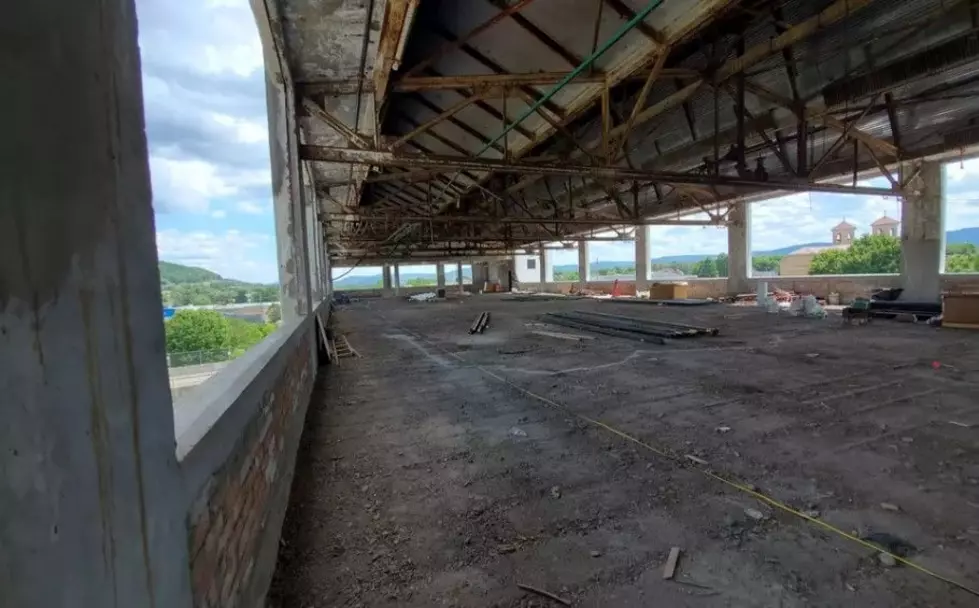 The top level of the former Victory factory on August 11, 2022. (Photo: Bob Joseph/WNBF News)