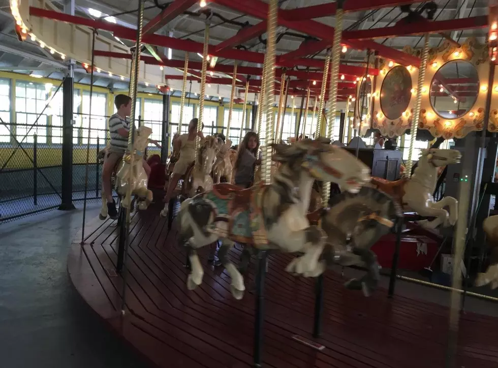 FLASHBACK: Binghamton's Ross Park carousel in operation in 2017. (Photo: Bob Joseph/WNBF News)