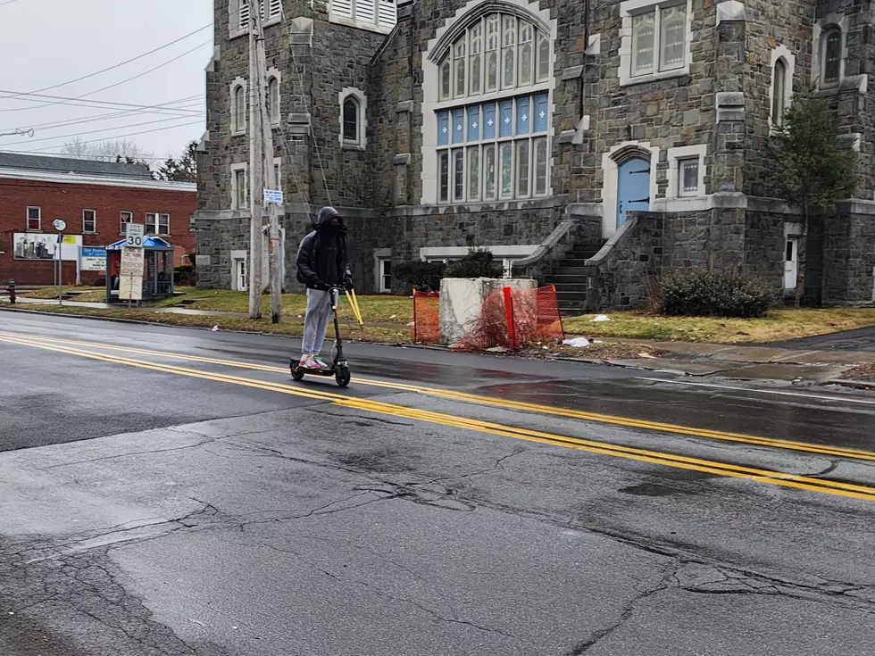 A view of an arch-less Main Street at the Johnson City-Binghamton line on January 14, 2026. (Photo: Bob Joseph/WNBF News)
