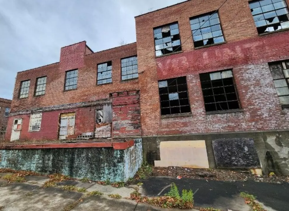 The east side of the abandoned Endicott Johnson Box Toe Factory building on December 4, 2023. (Photo: Bob Joseph/WNBF News)