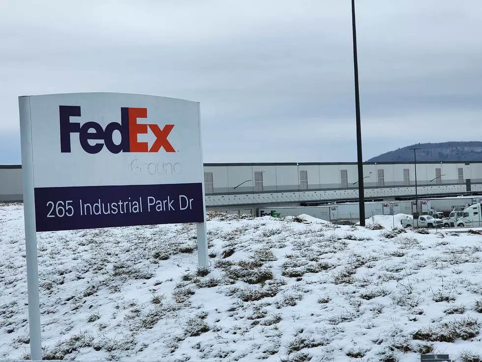 A massive FedEx facility at the former Link and L-3 Communications site in Kirkwood on February 25, 2026. (Photo: Bob Joseph/WNBF News)