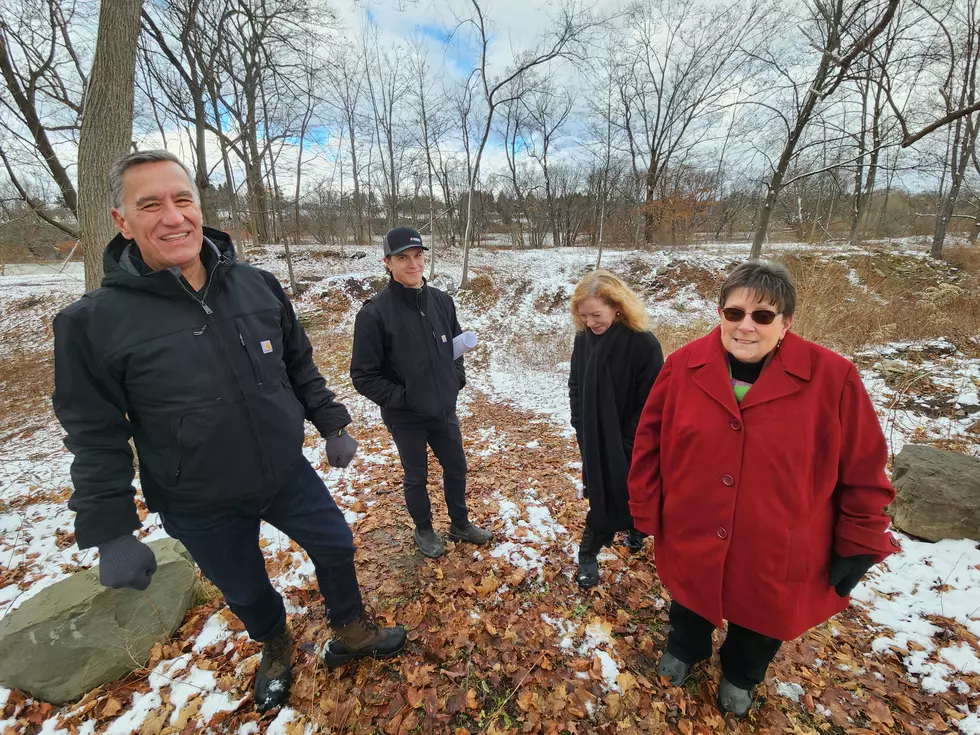 FLASHBACK: Officials visited the former Rivercrest neighborhood along the Vestal Parkway on January 2, 2025. (Photo: Bob Joseph/WNBF News)