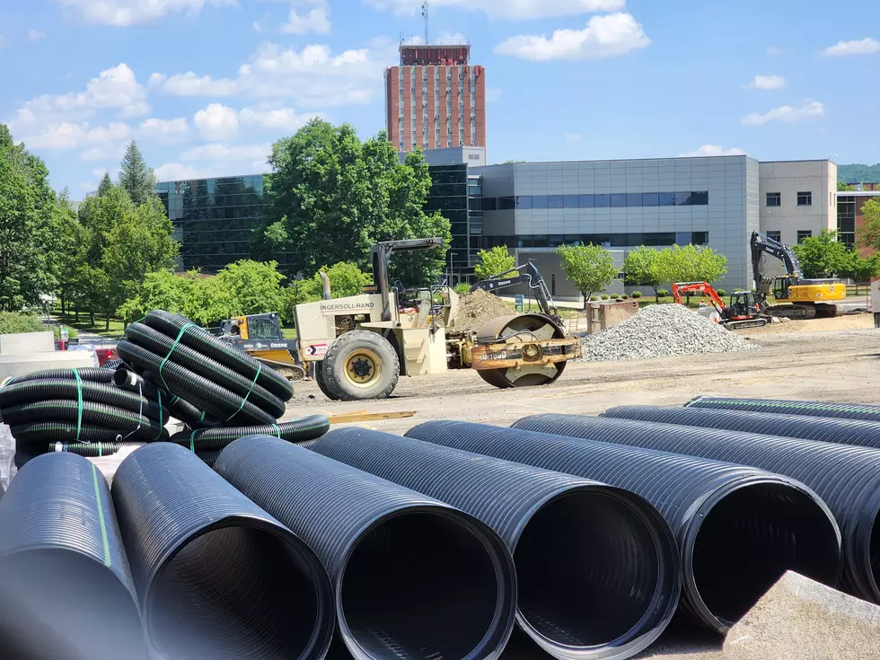 FLASHBACK: The University Hall construction site on July 29, 2025. (Photo: Bob Joseph/WNBF News)