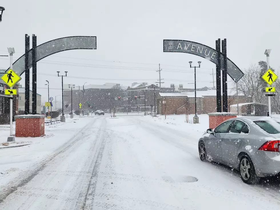 Arch-style signs were installed on Washington Avenue in Endicott as part of an $11 million reconstruction project in 2024. (Photo: Bob Joseph/WNBF News)