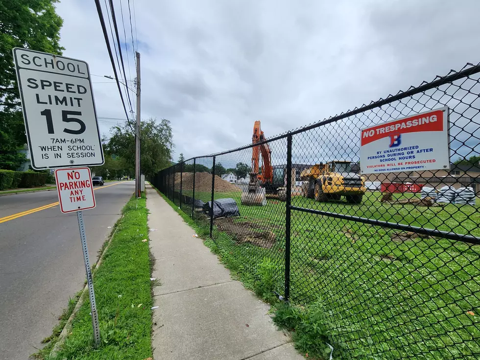 Construction work was underway at Theodore Roosevelt Elementary School on July 7, 2026. (Photo: Bob Joseph/WNBF News)