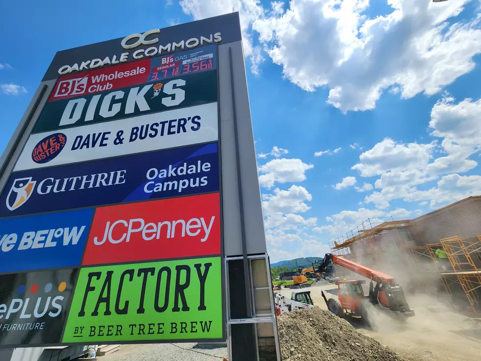 The site of the future Oakdale Commons Chick-fil-A restaurant was busy on July 12, 2026. (Photo: Bob Joseph/WNBF News)
