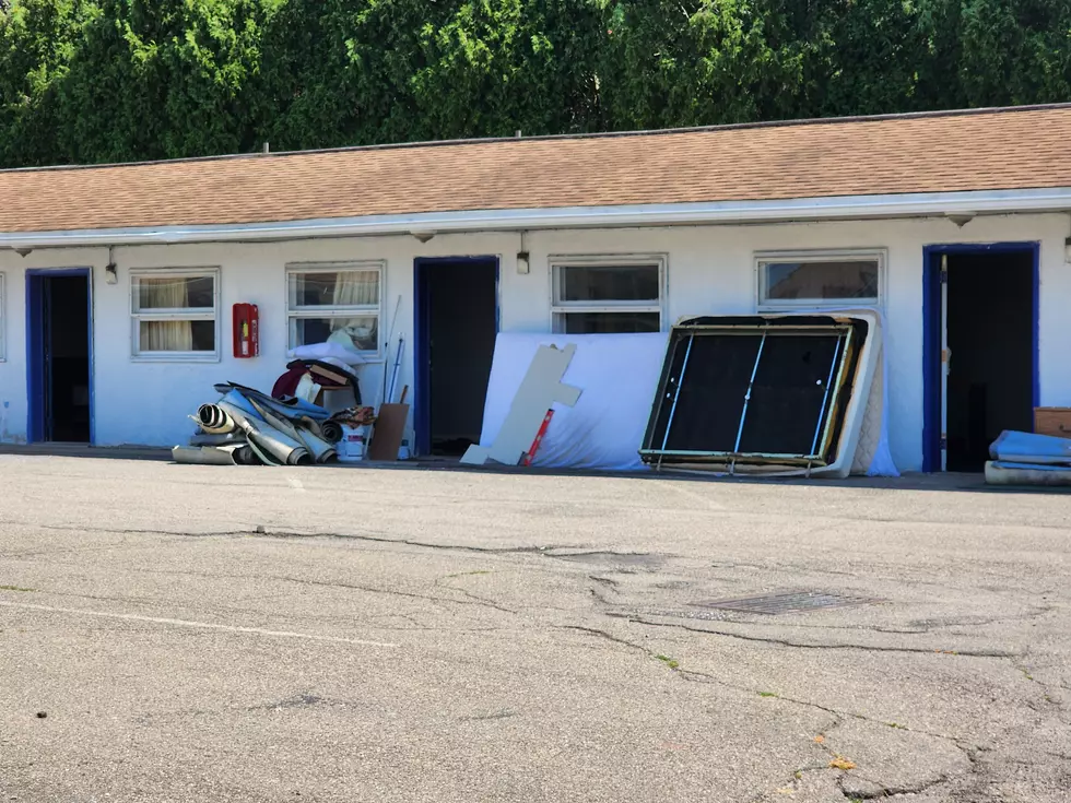 Some of the rooms at the Parkway Inn motel were empty on July 14, 2026 while work was underway. (Photo: Bob Joseph/WNBF News)