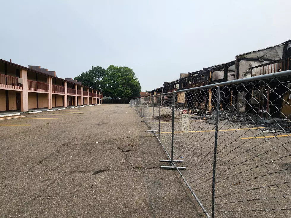 A building on the north side of the Knights Inn Endwell property was not damaged by the June fire that raced through a neighboring structure. (Photo: Bob Joseph/WNBF News)