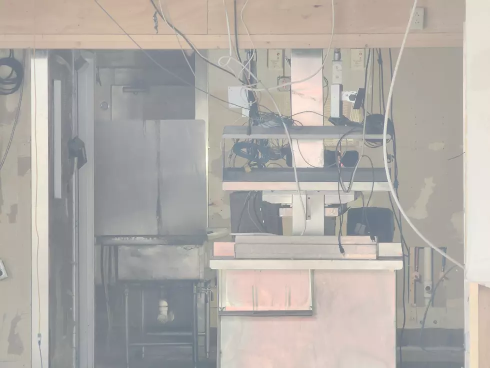 The kitchen area of the Vestal Burger King which is undergoing remodeling. (Photo: Bob Joseph/WNBF News)