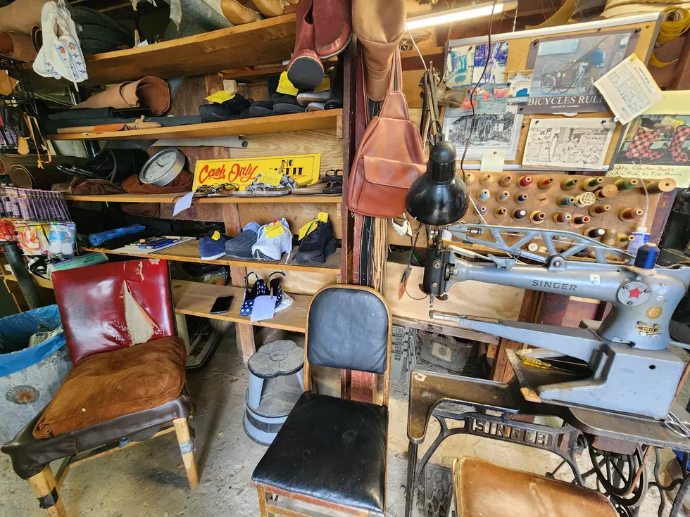 Inside Leather Corner Shoe Repair on Bevier Street in Binghamton on August 18, 2026. (Photo: Bob Joseph/WNBF News)