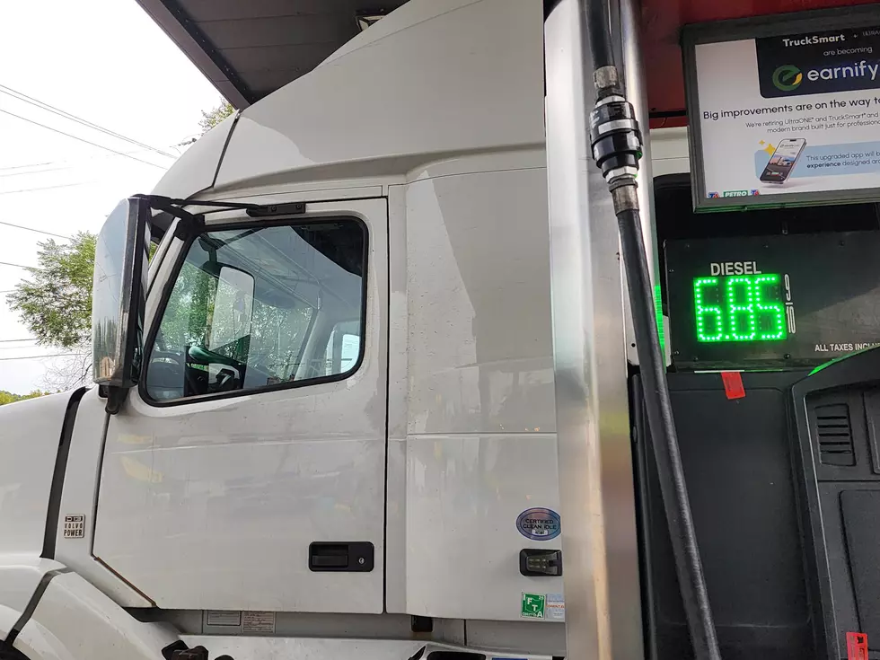 A truck at a diesel fuel pump at the TA Travel Center in Kirkwood on September 17, 2026. (Photo: Bob Joseph/WNBF News)