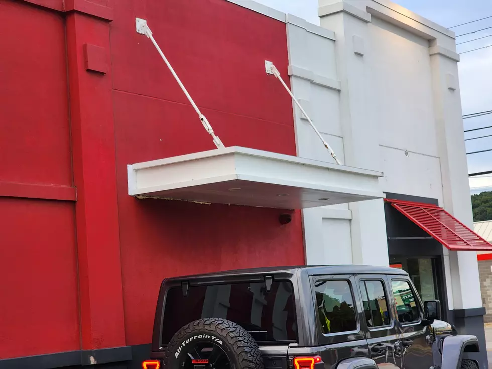 A customer pulled up to the drive-thru window at the closed KFC restaurant on Binghamton's West Side on September 21, 2026. (Photo: Bob Joseph/WNBF News)