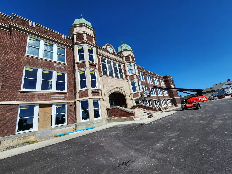 Former Johnson City High School Becoming Modern Apartment Complex