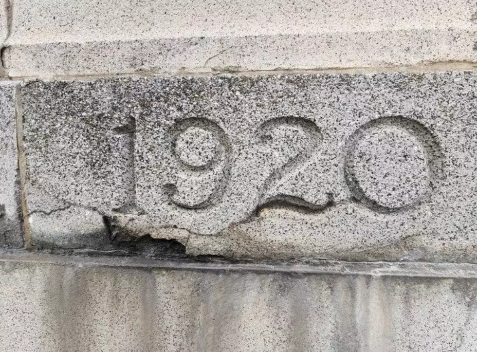 The cornerstone was located on the east side of the Johnson City arch. (Photo: Bob Joseph/WNBF News)