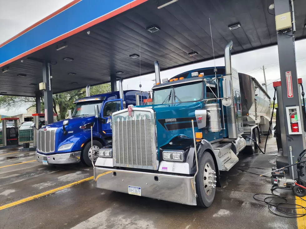Big rigs at the diesel pumps at the TA Travel Center in Kirkwood on September 28, 2026. (Photo: Bob Joseph/WNBF News)