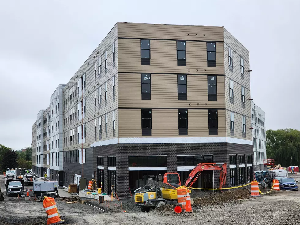 A view of the future student housing complex from Bunn Hill Road on September 30, 2026. (Photo: Bob Joseph/WNBF News)