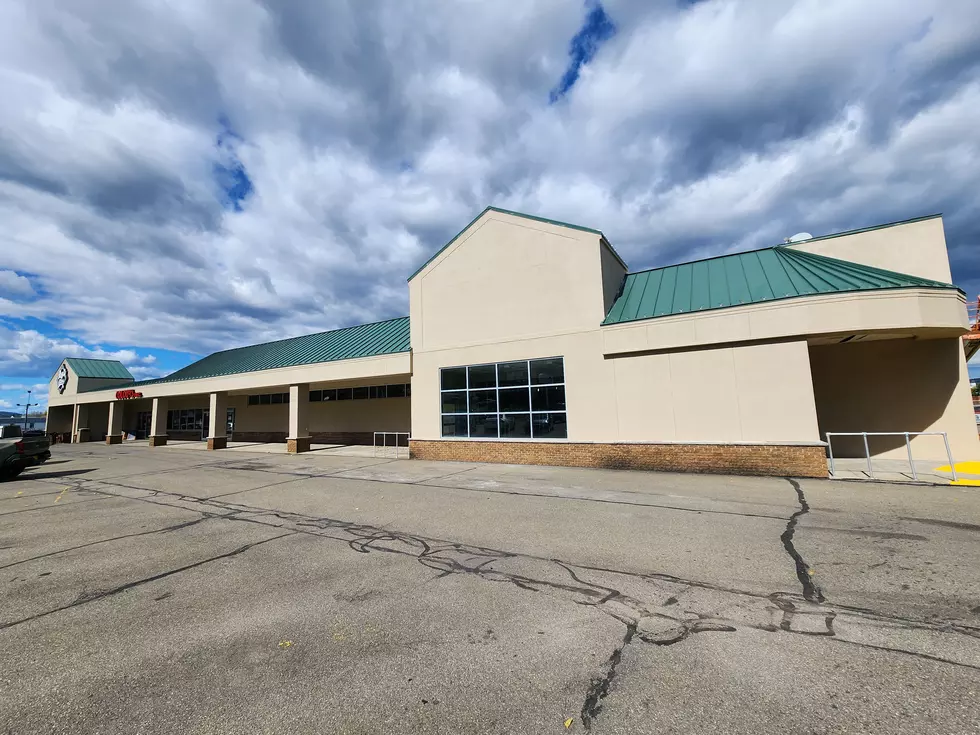 The space once occupied by a Rite Aid store on Conklin Avenue in Binghamton remains vacant. (Photo: Bob Joseph/WNBF News)