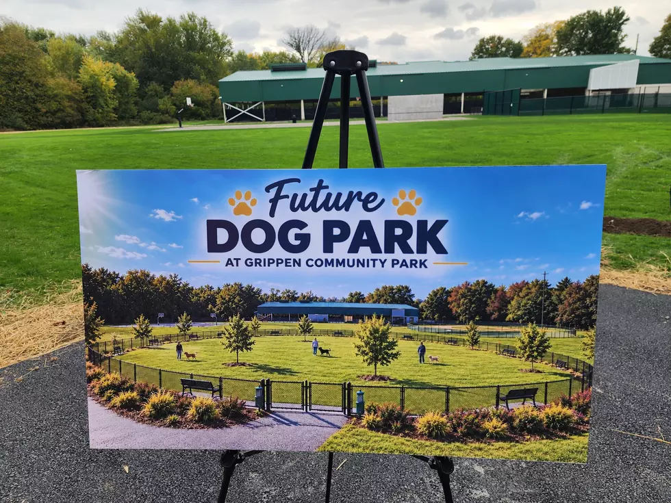 A rendering of the dog park being built at Grippen Community Park in Endicott. (Photo: Bob Joseph/WNBF News)