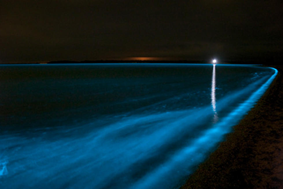 Glowing Lakes Light Up The Night