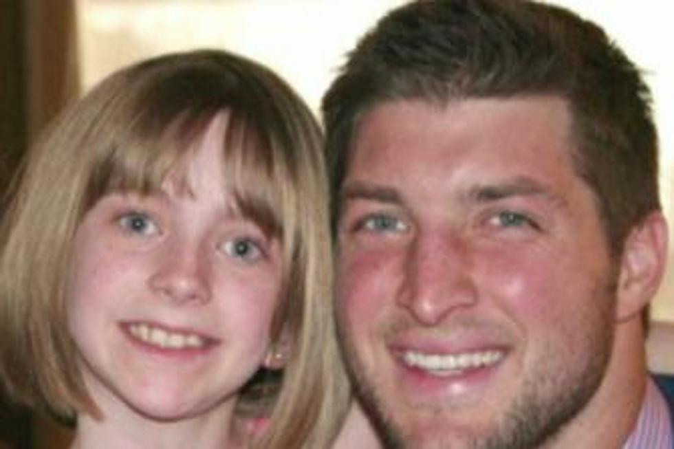 Tim Tebow Gives 10-Year-Old With Tumor Condition the Surprise of Her Life [VIDEO]