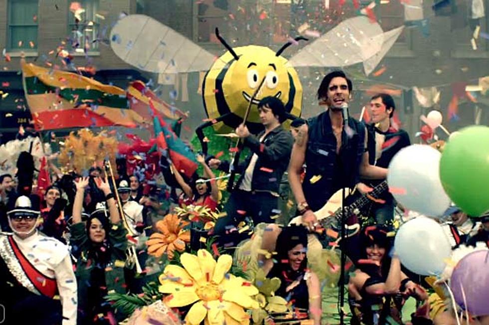 The All-American Rejects Party at a Parade in ‘Beekeeper’s Daughter’ Video