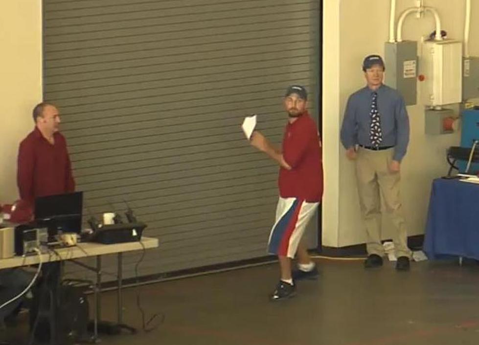 Joe Ayoob Throws For World Record With Paper Airplane [VIDEO]
