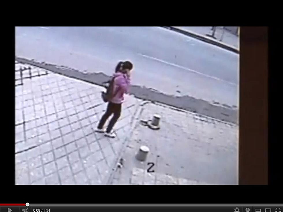 Girl Swallowed By Pavement In China- Whoa!! [Video]