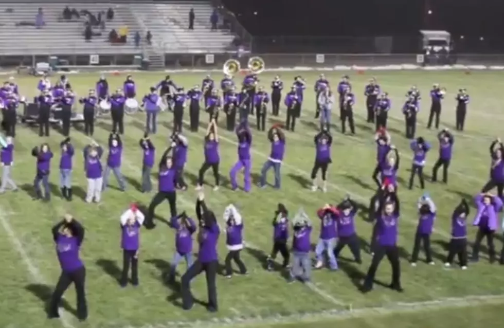 Loveland Students Perform 'Thriller' At  High School Football Game Half-Time