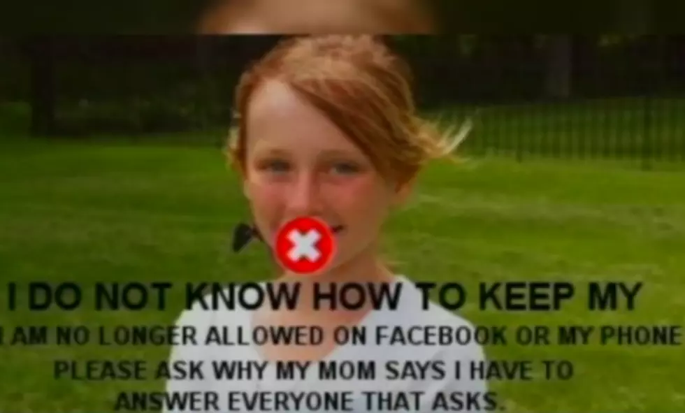 Have You (Or Would You) Ever Punish your Kids Via Social Media [VIDEO &#038; POLL]