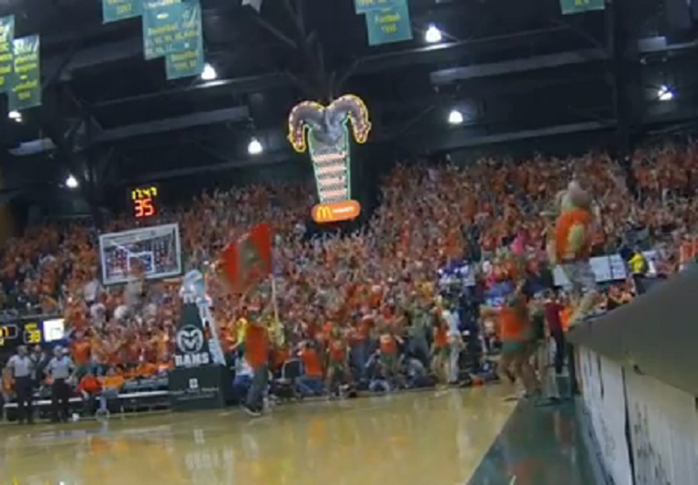 The Harlem Shake At Colorado State University Vs. San Diego State Basketball Game [VIDEO]