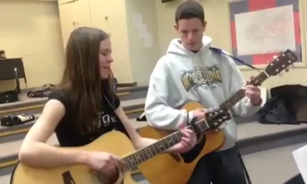 Thompson Valley High Choir Students In Loveland Offering Singing Valentines