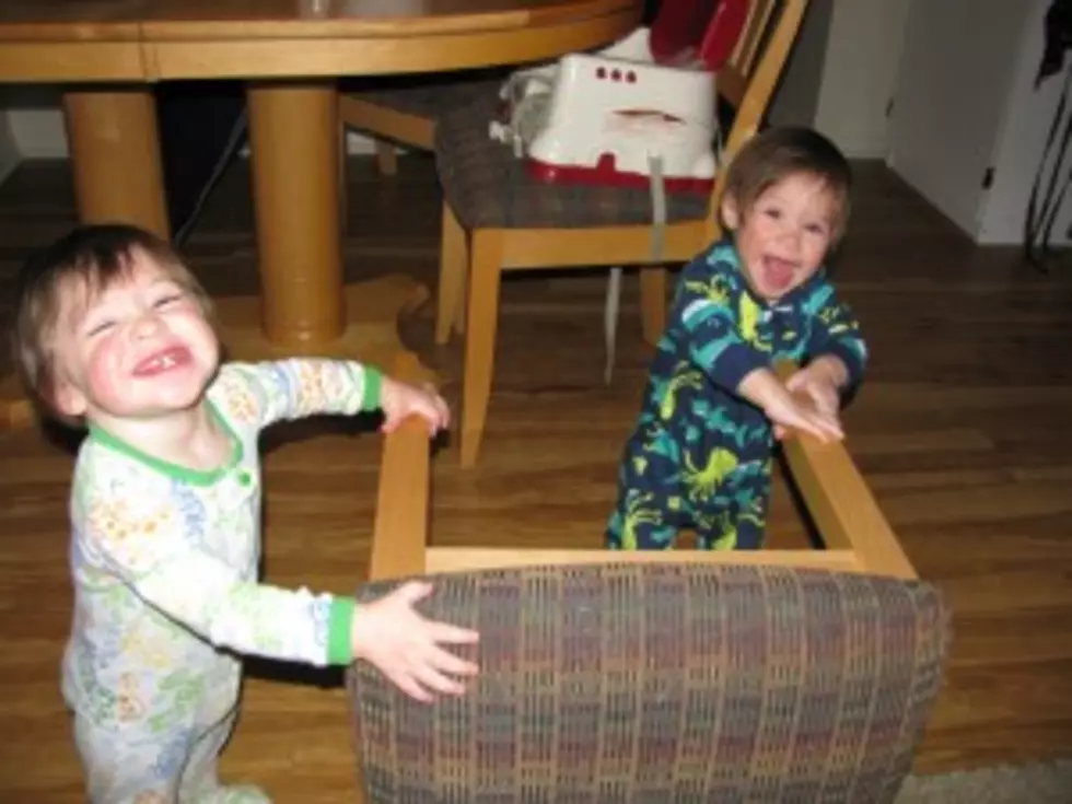 11-Month-Old Twins Playing and Laughing -Motherhood Without Warning [Video]