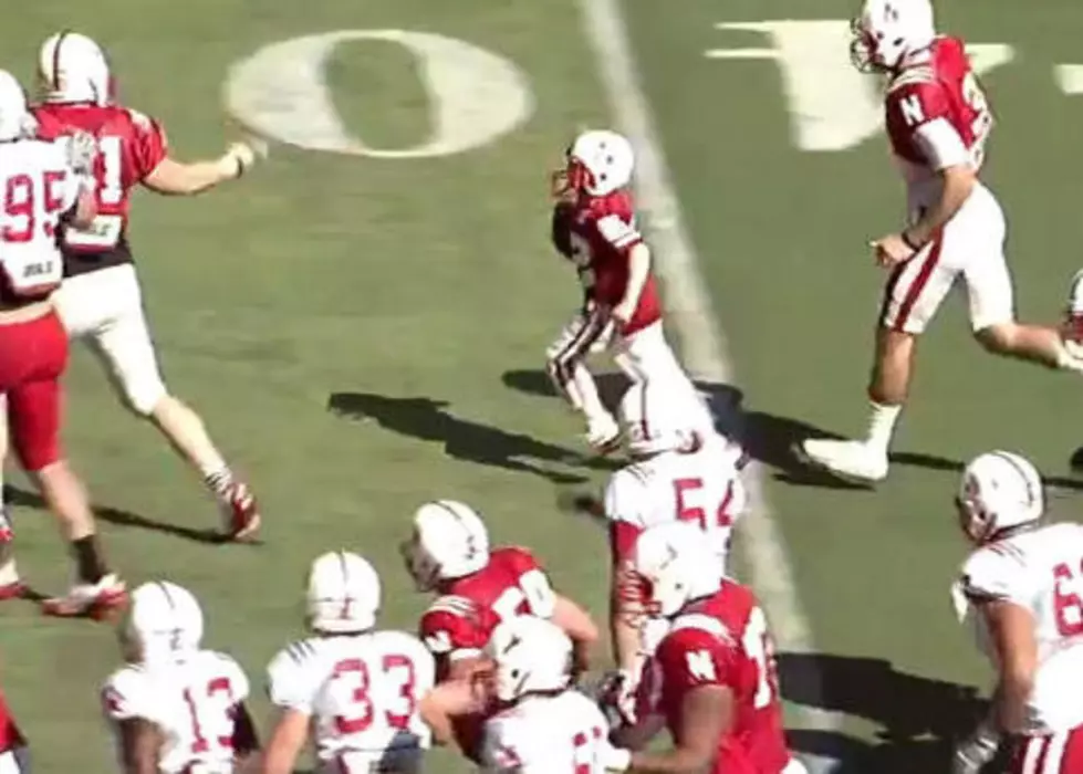 7-Year-Old Fighting Brain Cancer Scores 69-Yard Touchdown In Nebraska&#8217;s Spring Football Game [VIDEO]