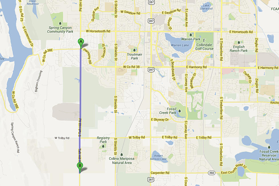 Expect Delays On Taft Hill Road (South Of Harmony) In Fort Collins – Saturday June 8th, 2013