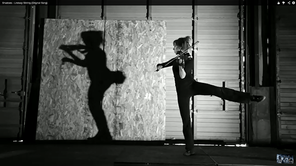 Awesome Use of a Shadow, Lindsey Stirling “Shadows” [Video]