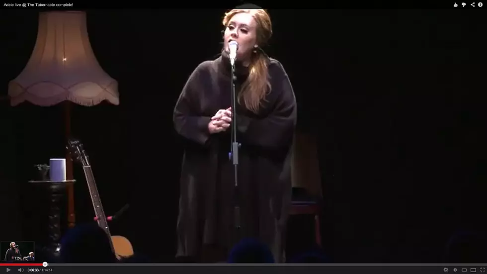 Adele -Live and Acoustic, She&#8217;s So Real [Video]