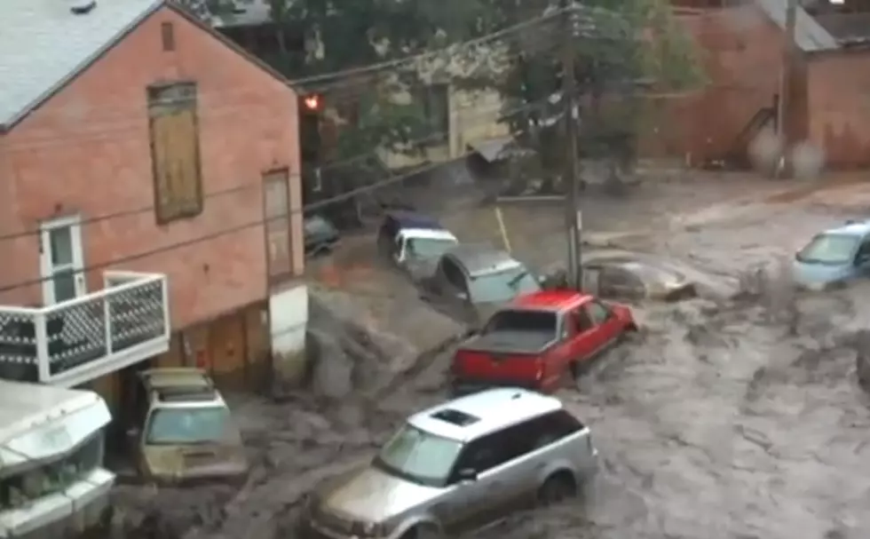 Video Footage of The Manitou Springs Flood
