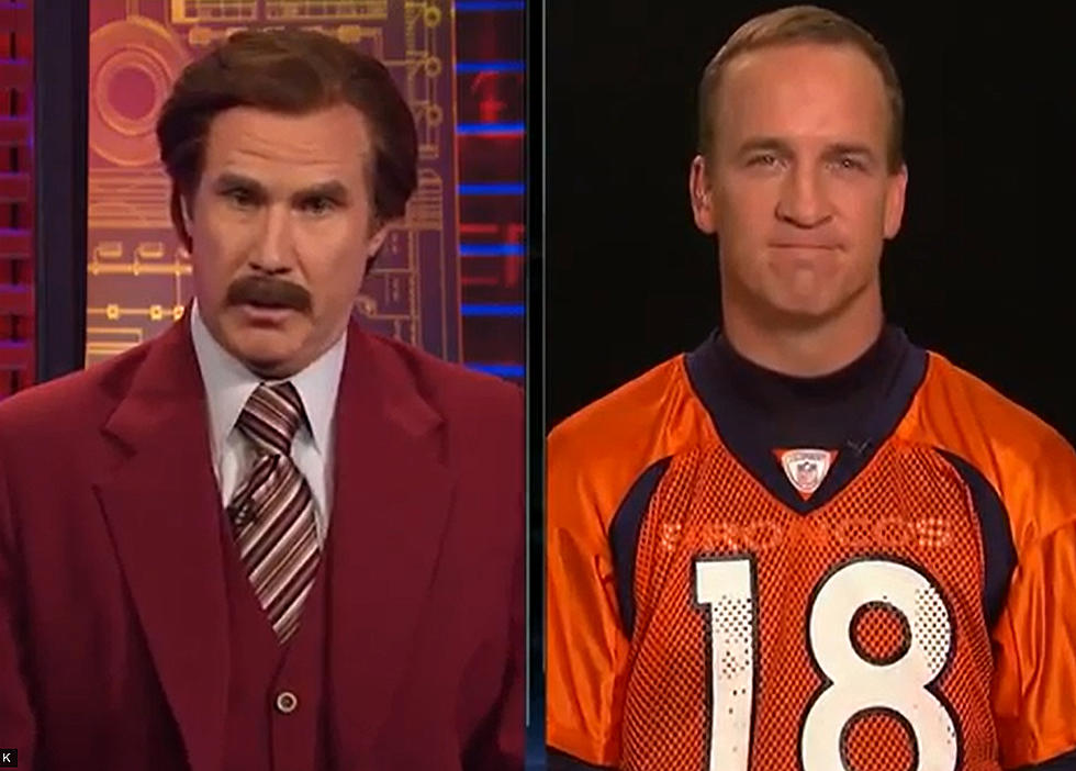 Watch Complete Ron Burgundy Peyton Manning ESPN Interivew [VIDEO]