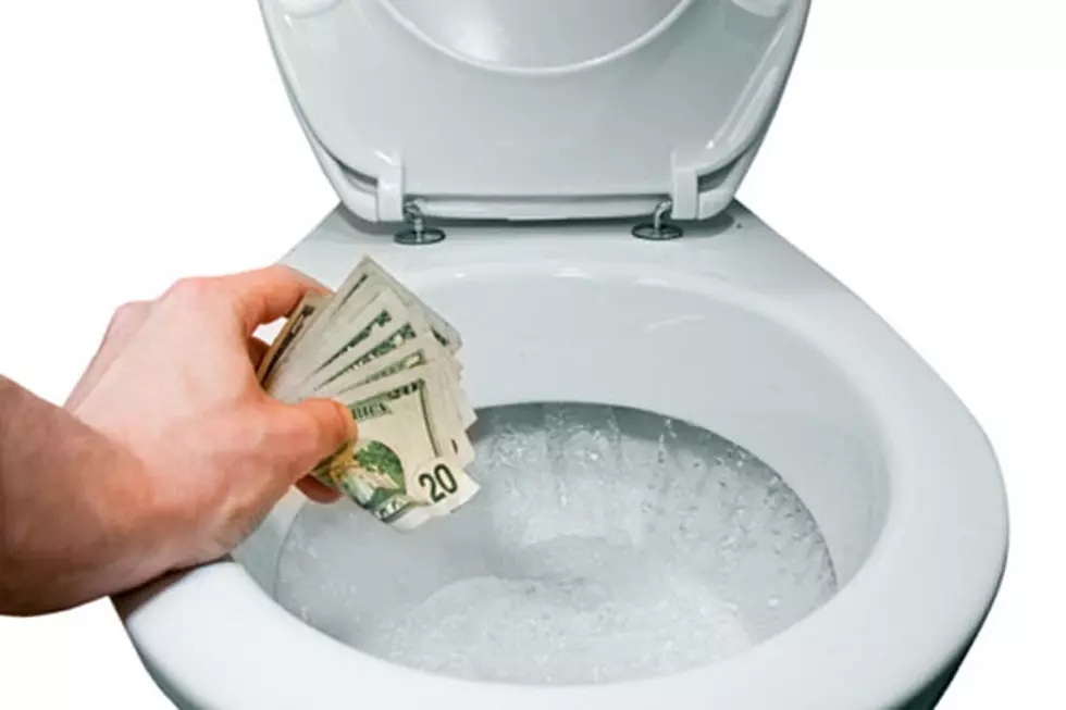 Lottery Winner Flushes $550,000 Down the Toilet