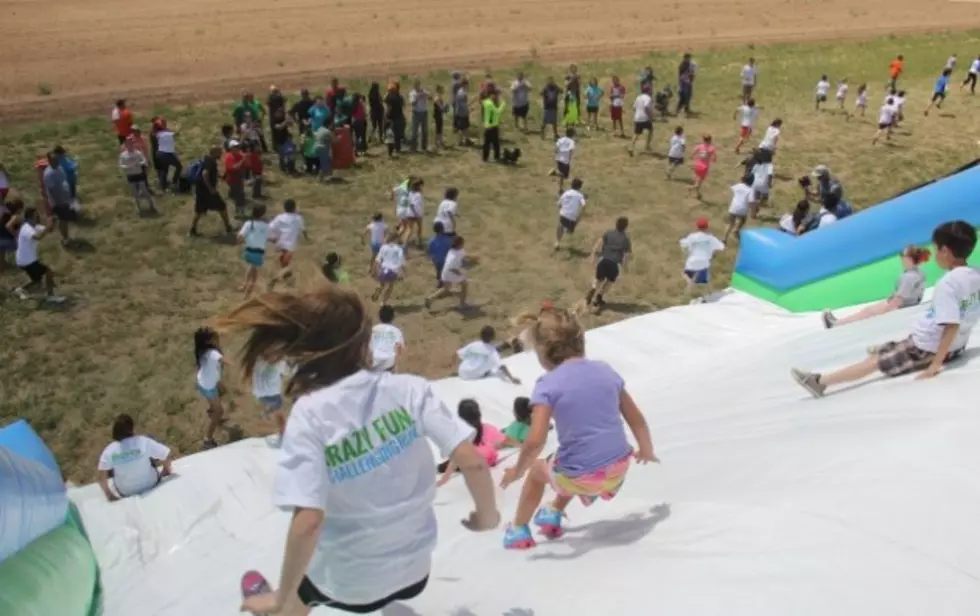 Your Kids Can Partake in the Insane Inflatable 5k This Weekend!