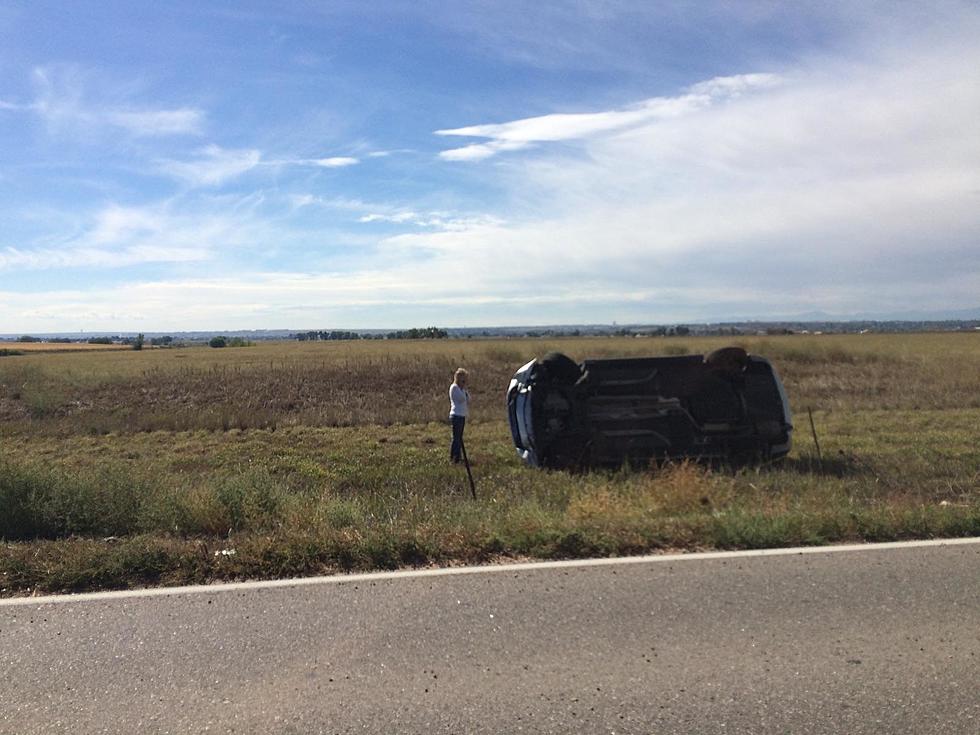 BREAKING NEWS: Rollover Accident on County Road 74 East of Fort Collins