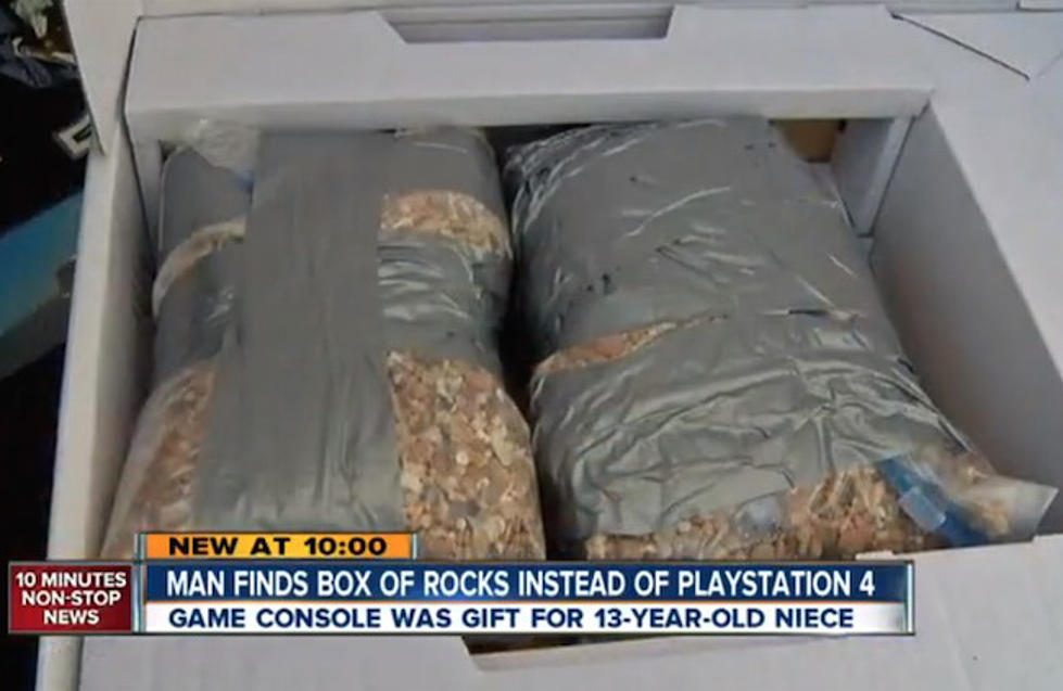 Denver Man Buys PS4, Gets Box of Rocks [VIDEO]
