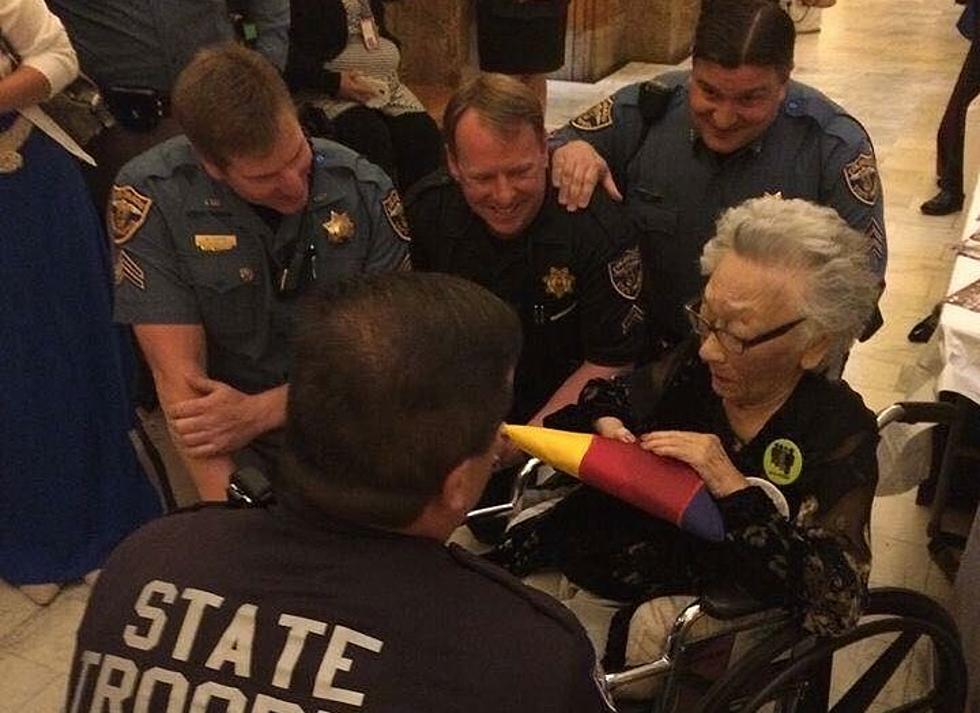 Colorado Flag Presented to 100-Year-Old Internment Camp Survivor