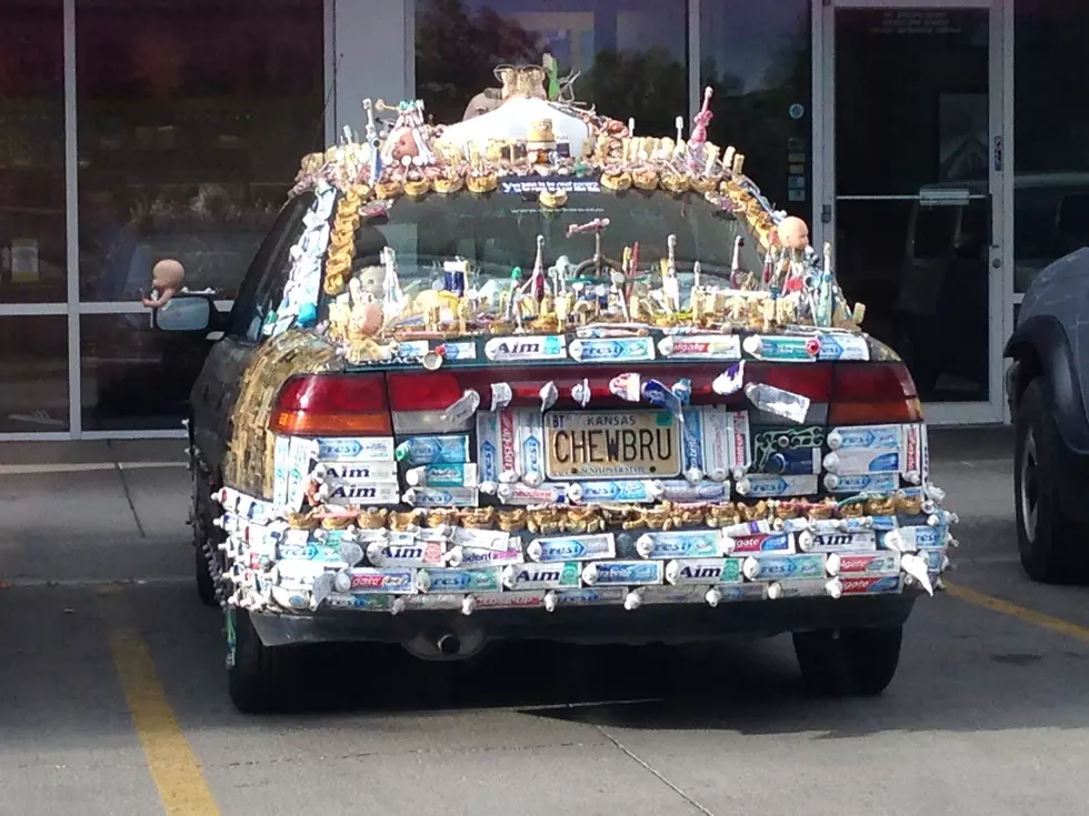 ChewBaru Art Car Visits Fort Collins