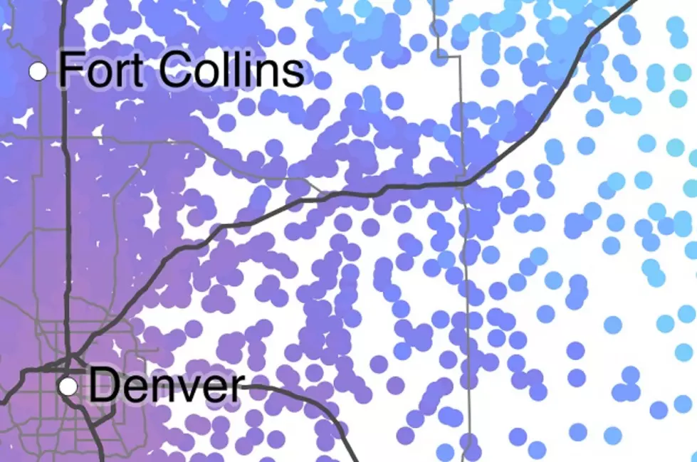 This Map Will Show You How Long it Takes to Get to Anywhere in Colorado From Denver