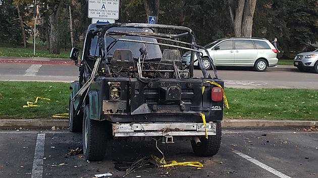 Jeep on Colorado State University Campus Catches Fire, Damages Vehicles